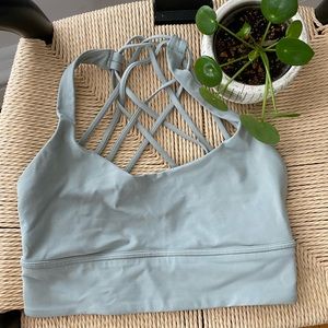 Lululemon sports bra - dove grey